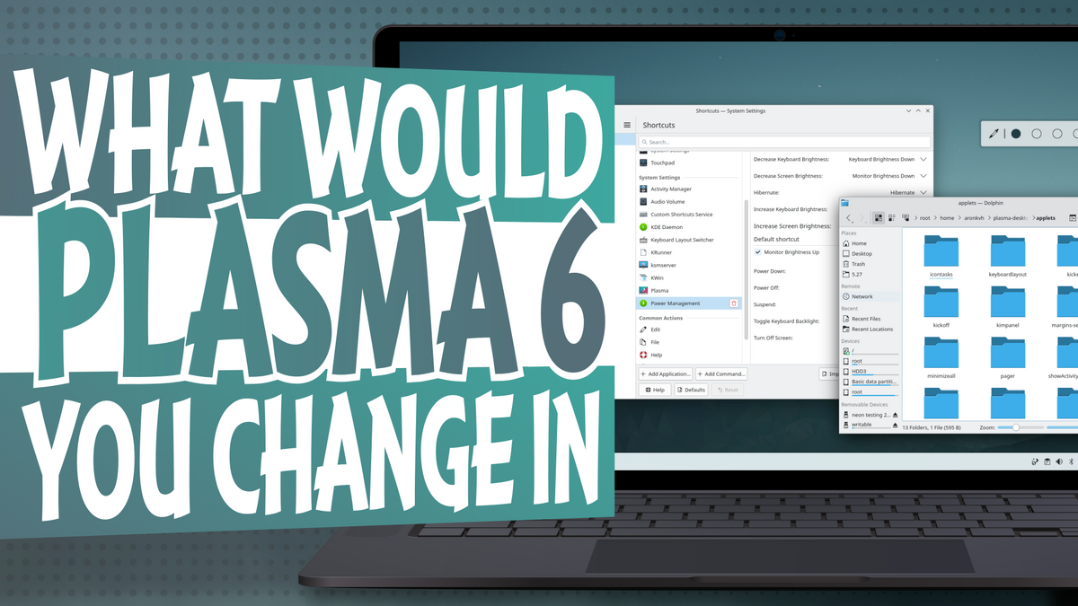 What would you change in KDE Plasma 6